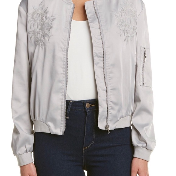 Jackets & Blazers - Lunik  Embroidered Bomber Jacket